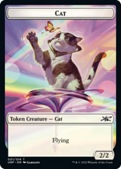 Cat // Treasure (12) Double-sided Token [Unfinity Tokens] | Devastation Store