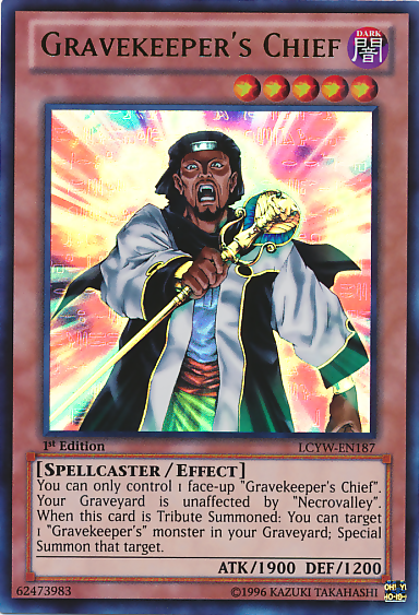 Gravekeeper's Chief [LCYW-EN187] Ultra Rare | Devastation Store