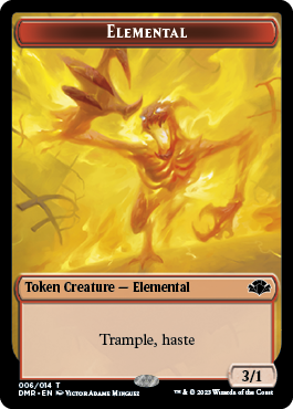 Elemental Token [Dominaria Remastered Tokens] | Devastation Store