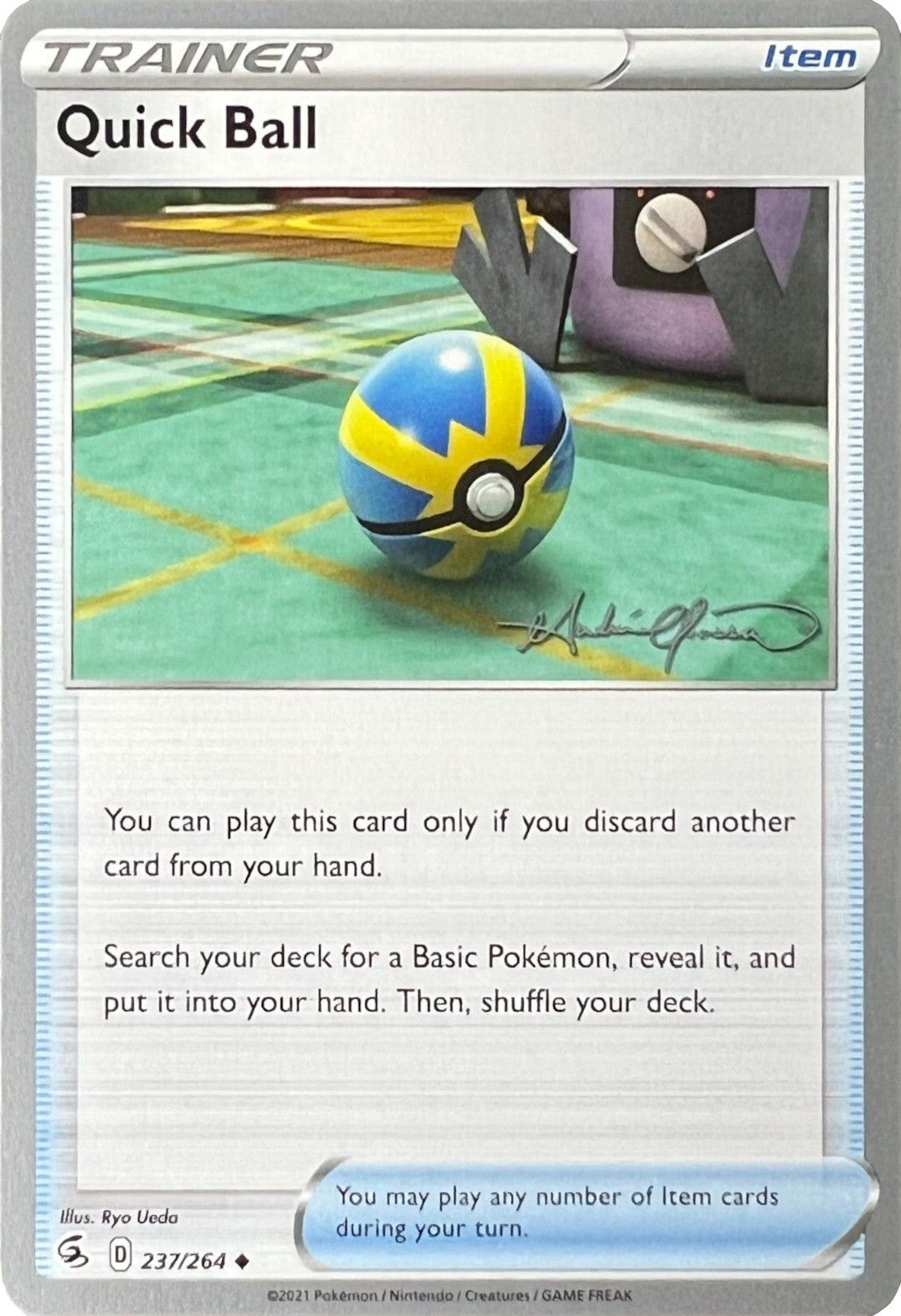 Quick Ball (237/264) (The Shape of Mew - Andre Chiasson) [World Championships 2022] | Devastation Store