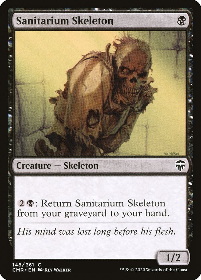 Sanitarium Skeleton [Commander Legends] | Devastation Store