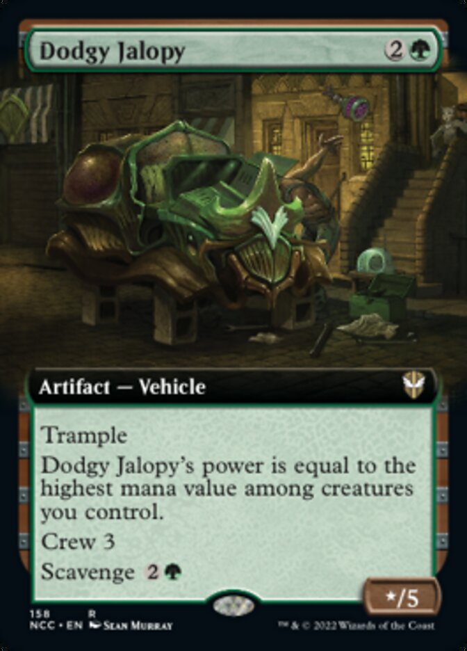 Dodgy Jalopy (Extended Art) [Streets of New Capenna Commander] | Devastation Store