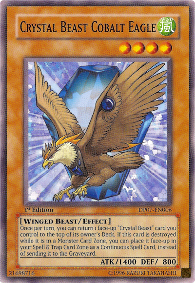 Crystal Beast Cobalt Eagle [DP07-EN006] Common | Devastation Store