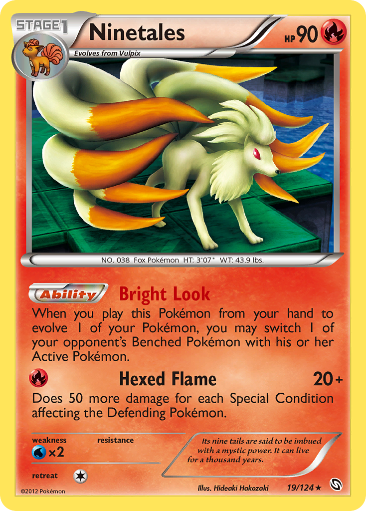 Ninetales (19/124) [Black & White: Dragons Exalted] | Devastation Store