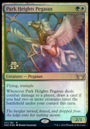 Park Heights Pegasus [Streets of New Capenna Prerelease Promos] | Devastation Store