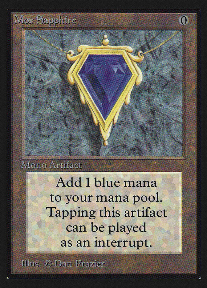 Mox Sapphire [International Collectors’ Edition] | Devastation Store