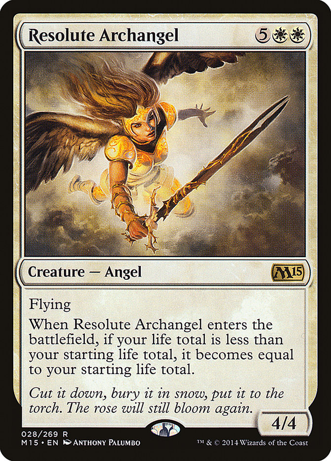 Resolute Archangel [Magic 2015] | Devastation Store