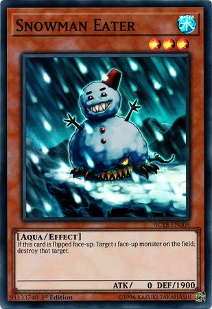 Snowman Eater [AC18-EN008] Super Rare | Devastation Store