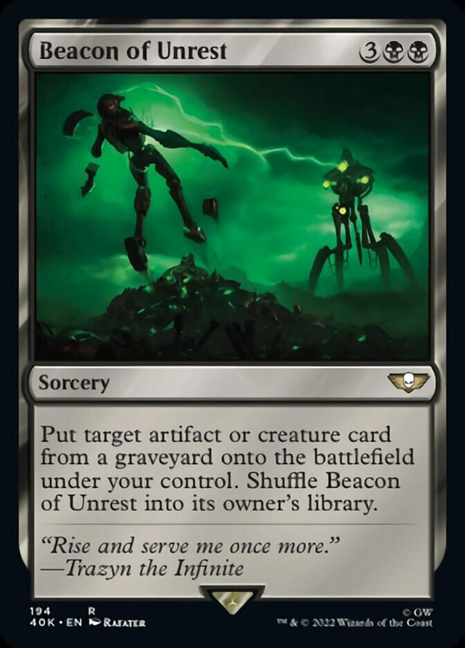Beacon of Unrest (Surge Foil) [Universes Beyond: Warhammer 40,000] | Devastation Store