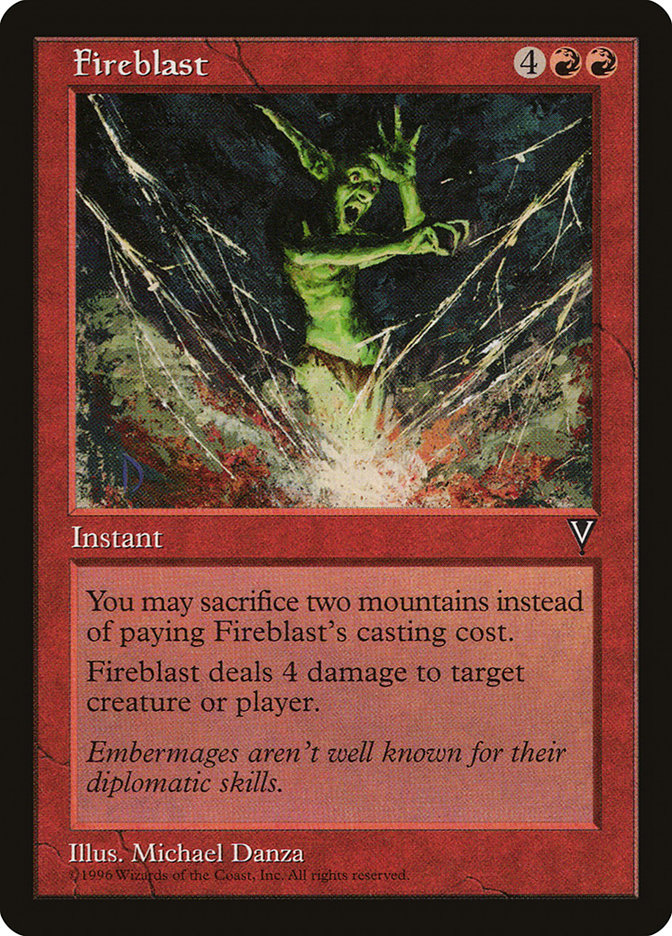 Fireblast [Visions] | Devastation Store