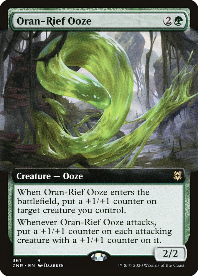Oran-Rief Ooze (Extended) [Zendikar Rising] | Devastation Store