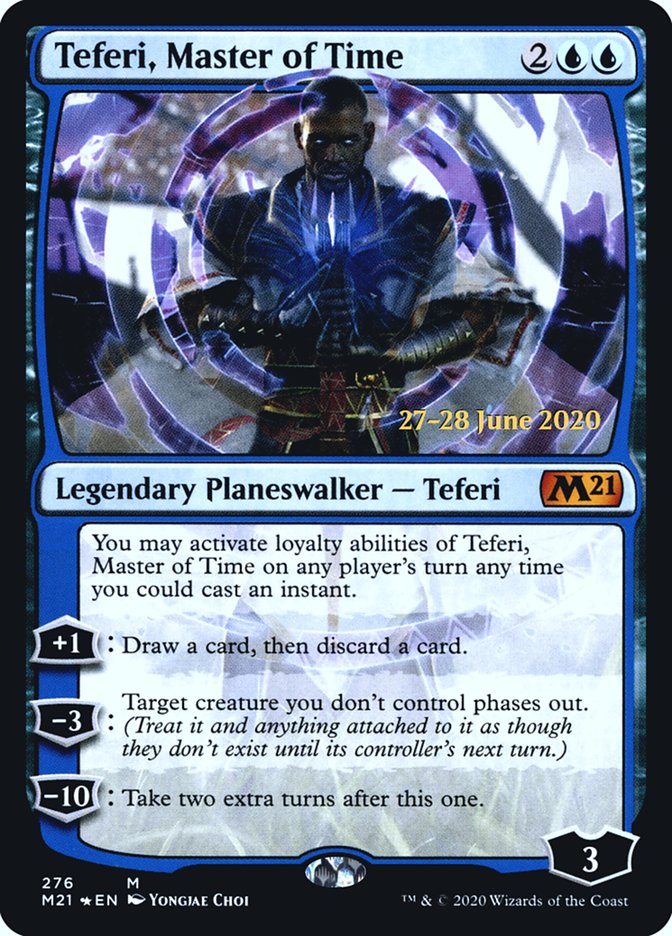 Teferi, Master of Time [Core Set 2021 Prerelease Promos] | Devastation Store