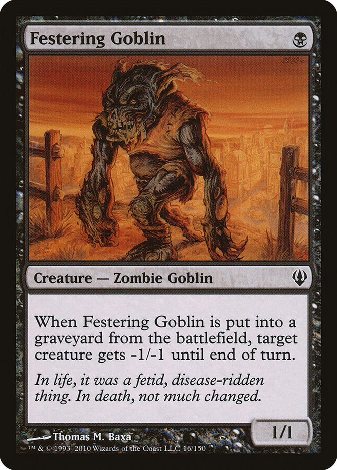 Festering Goblin [Archenemy] | Devastation Store