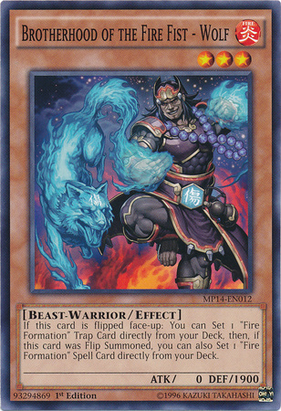 Brotherhood of the Fire Fist - Wolf [MP14-EN012] Common | Devastation Store