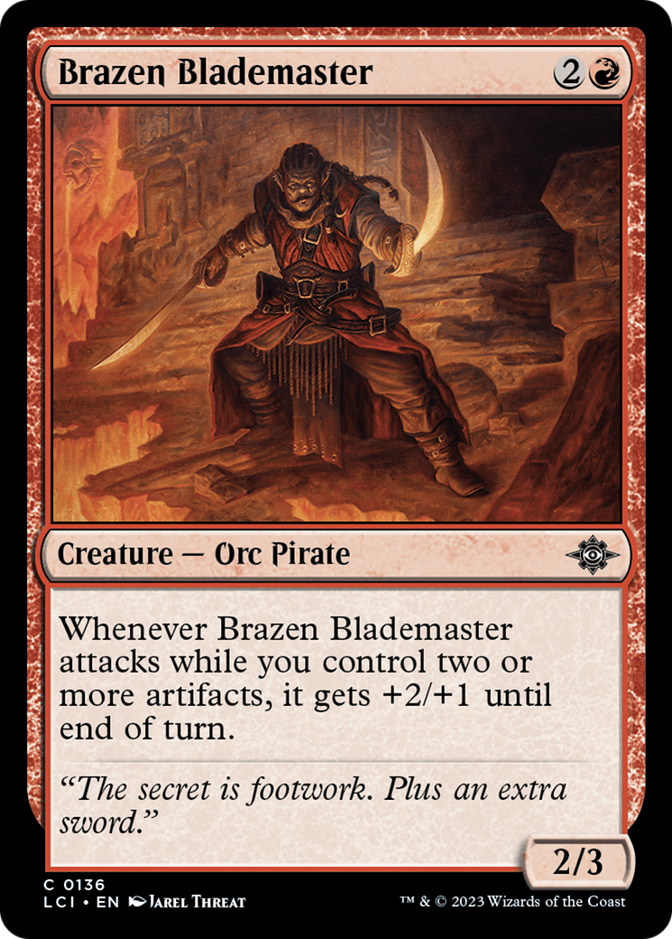 Brazen Blademaster [The Lost Caverns of Ixalan] | Devastation Store