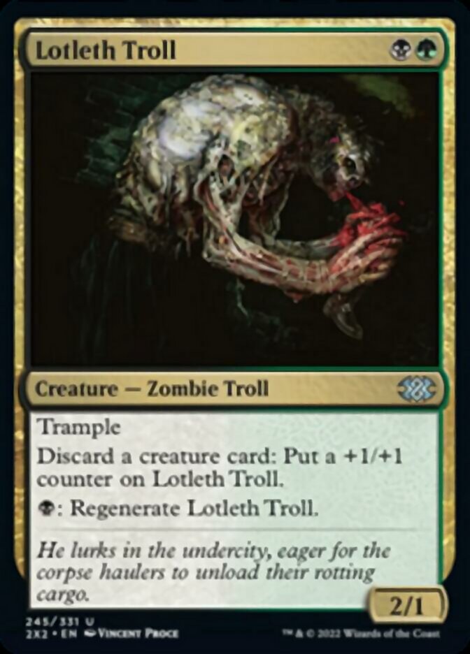 Lotleth Troll [Double Masters 2022] | Devastation Store