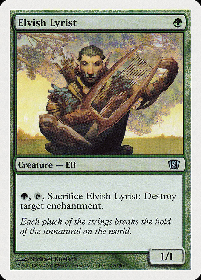 Elvish Lyrist [Eighth Edition] - Devastation Store | Devastation Store