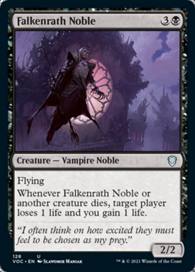 Falkenrath Noble [Innistrad: Crimson Vow Commander] | Devastation Store