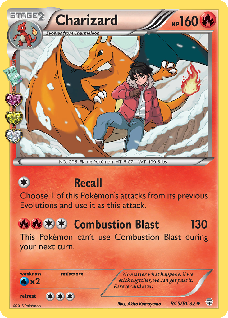 Charizard (RC5/RC32) [XY: Generations] | Devastation Store