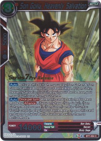 Son Goku, Heavenly Salvation [BT7-004_PR] | Devastation Store