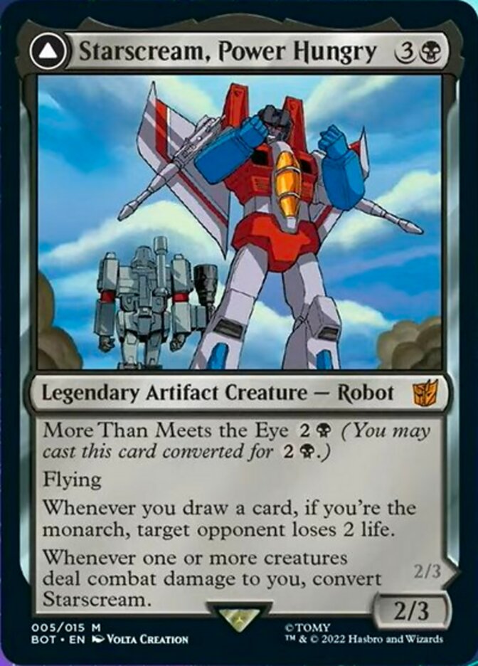 Starscream, Power Hungry // Starscream, Seeker Leader [Transformers] | Devastation Store