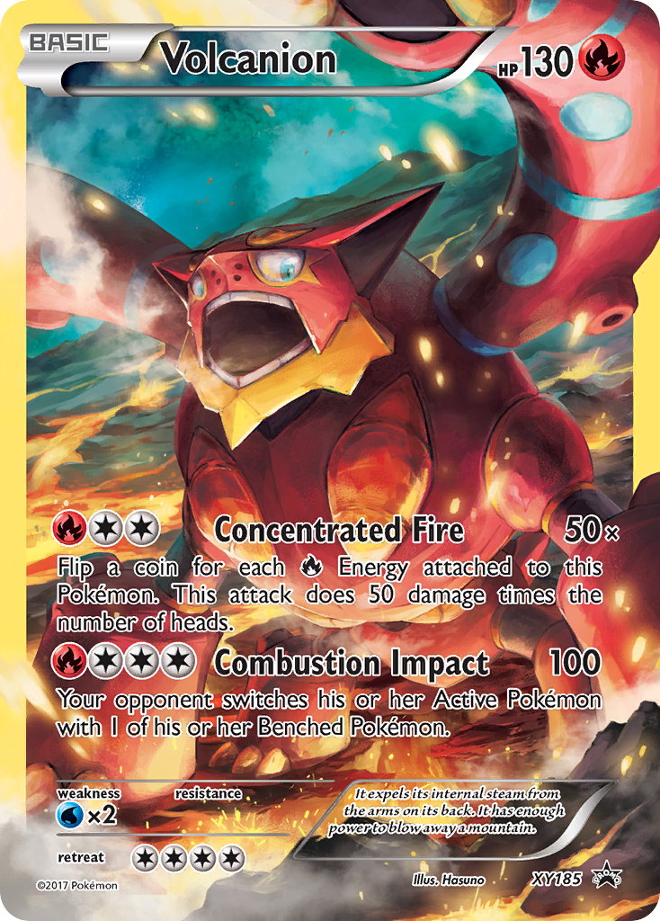 Volcanion (XY185) [XY: Black Star Promos] | Devastation Store