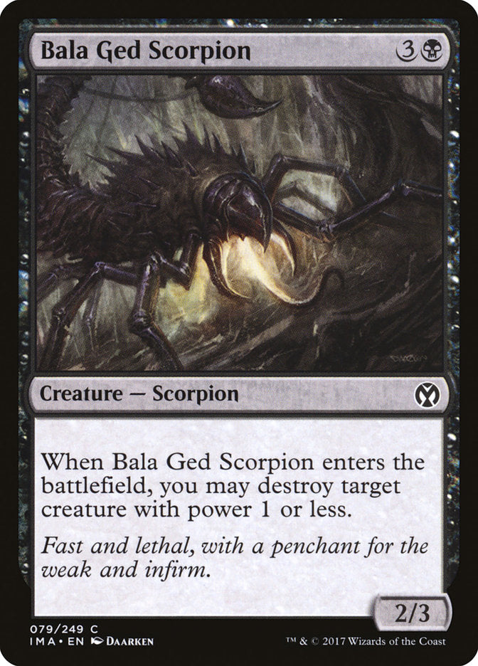 Bala Ged Scorpion [Iconic Masters] | Devastation Store