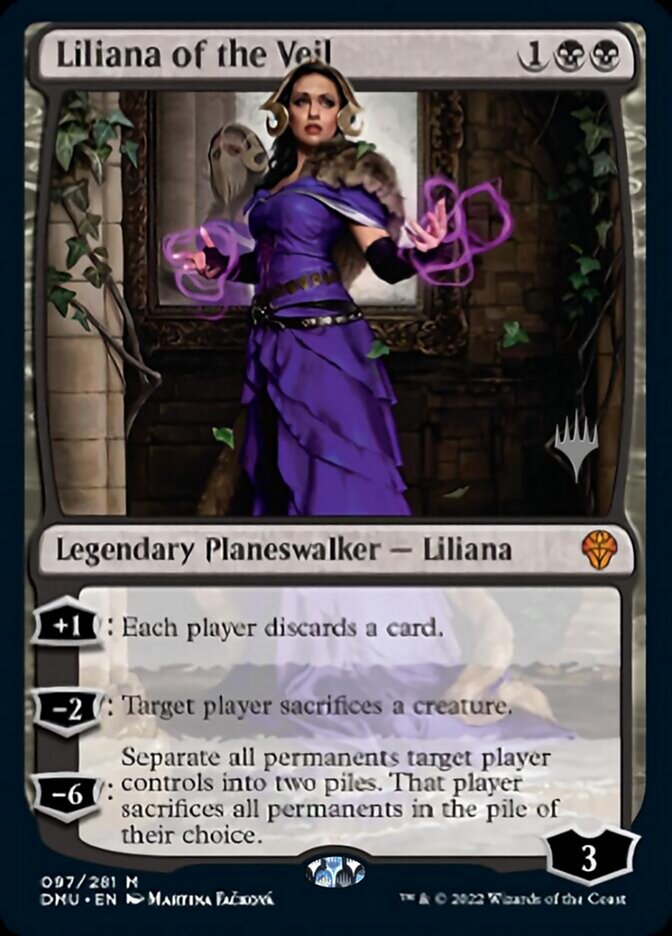Liliana of the Veil (Promo Pack) [Dominaria United Promos] | Devastation Store