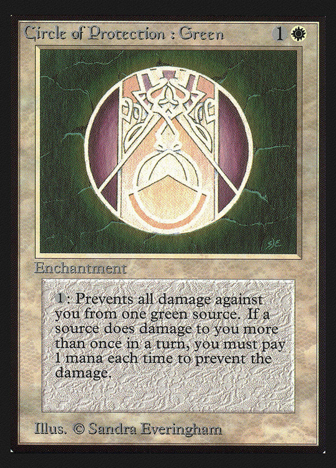 Circle of Protection: Green [Collectors’ Edition] | Devastation Store