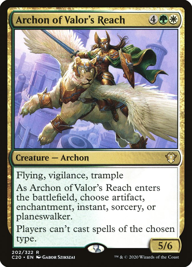 Archon of Valor's Reach [Commander 2020] | Devastation Store