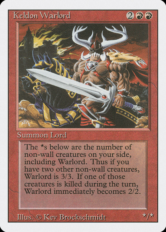 Keldon Warlord [Revised Edition] | Devastation Store