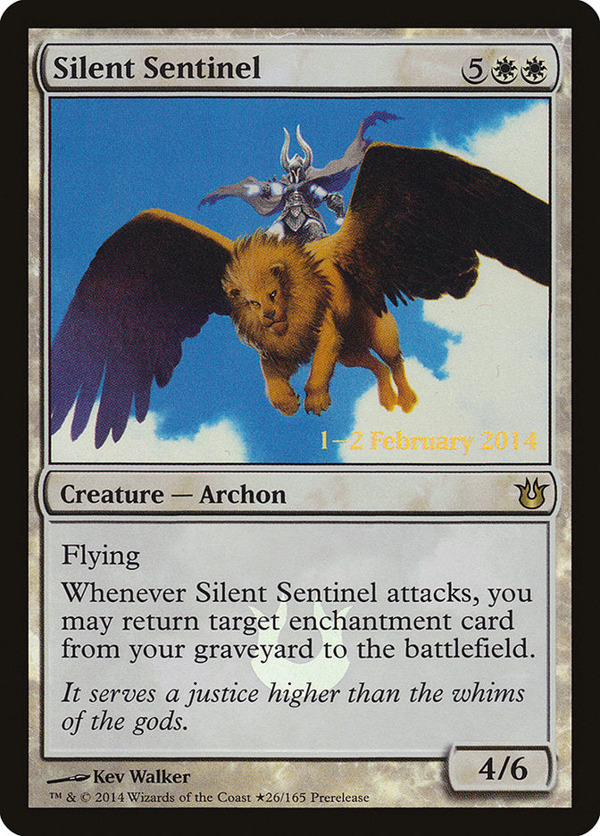 Silent Sentinel  [Born of the Gods Prerelease Promos] - Devastation Store | Devastation Store