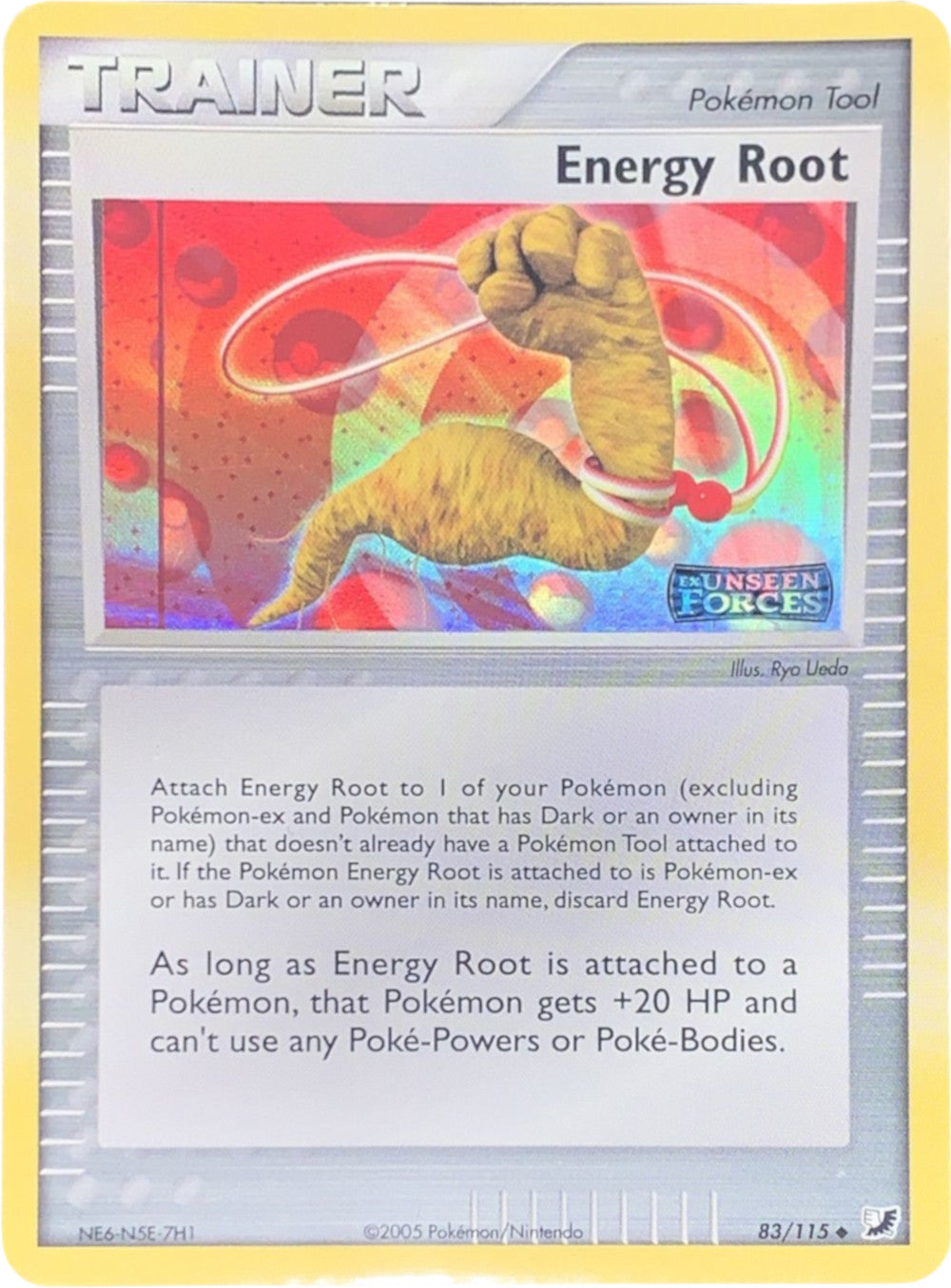 Energy Root (83/115) (Stamped) [EX: Unseen Forces] | Devastation Store
