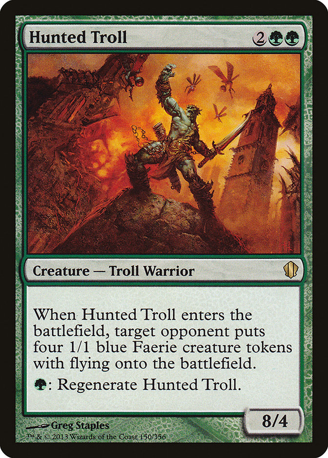 Hunted Troll [Commander 2013] | Devastation Store