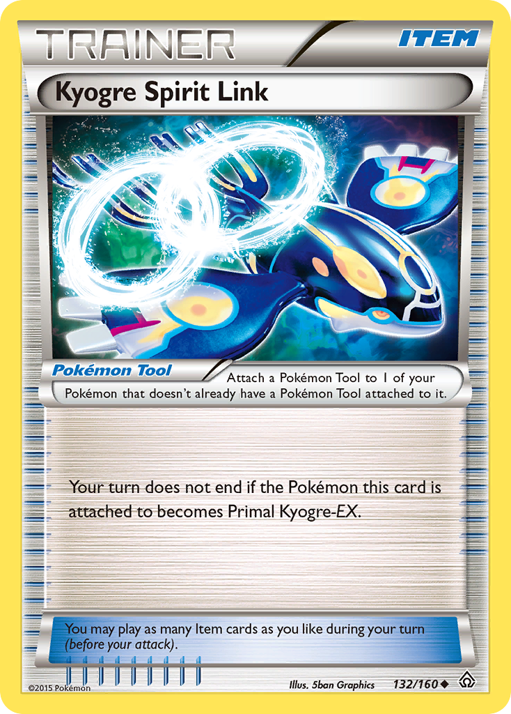 Kyogre Spirit Link (132/160) [XY: Primal Clash] | Devastation Store