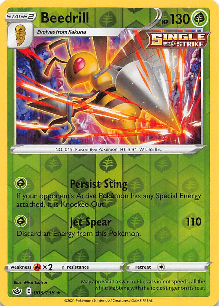 Beedrill (003/198) [Sword & Shield: Chilling Reign] | Devastation Store