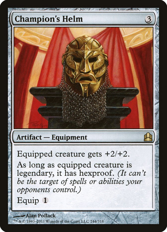 Champion's Helm [Commander 2011] | Devastation Store