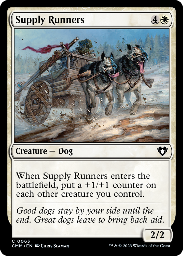 Supply Runners [Commander Masters] | Devastation Store