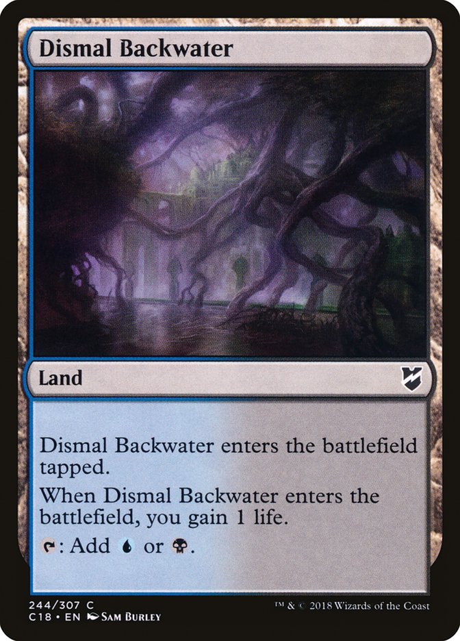 Dismal Backwater [Commander 2018] | Devastation Store