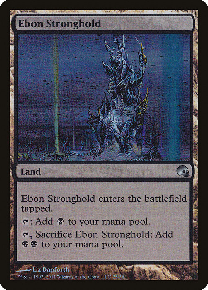 Ebon Stronghold [Premium Deck Series: Graveborn] | Devastation Store