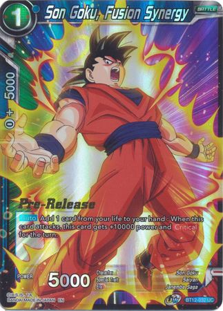 Son Goku, Fusion Synergy (BT12-032) [Vicious Rejuvenation Prerelease Promos] | Devastation Store