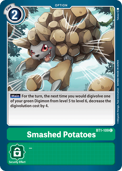 Smashed Potatoes [BT1-109] [Release Special Booster Ver.1.0] | Devastation Store