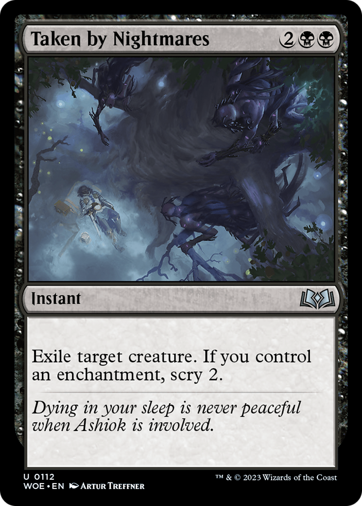 Taken by Nightmares [Wilds of Eldraine] | Devastation Store