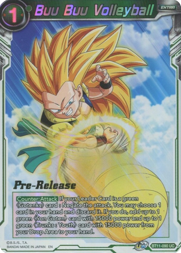 Buu Buu Volleyball (BT11-090) [Vermilion Bloodline Prerelease Promos] | Devastation Store