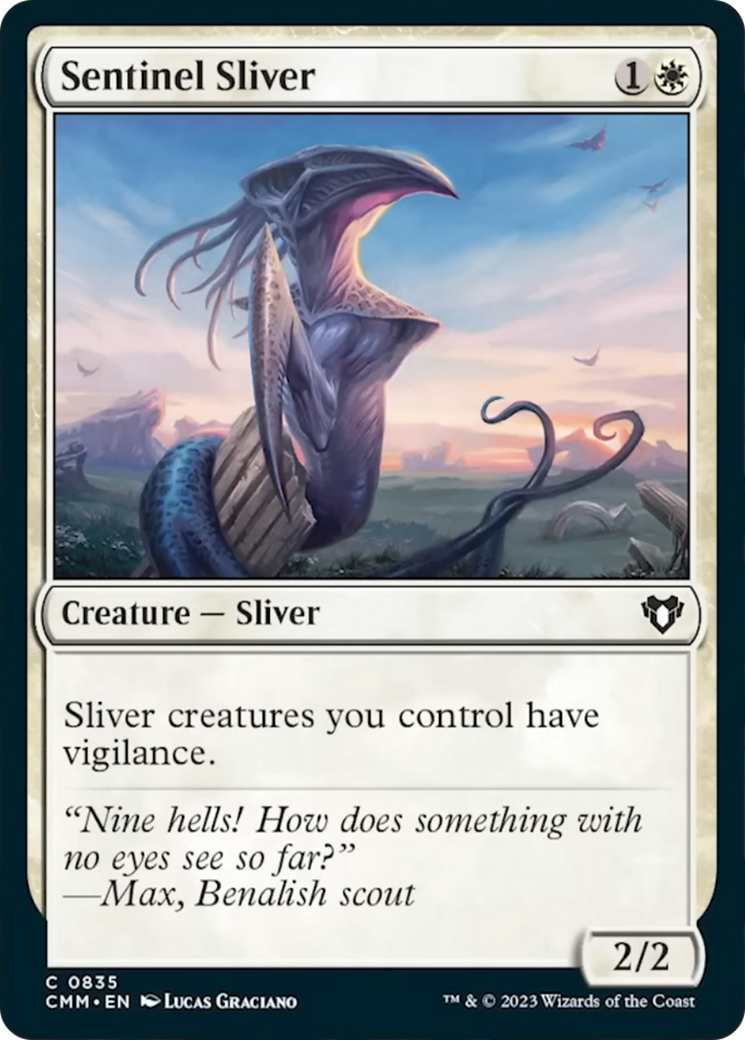 Sentinel Sliver [Commander Masters] | Devastation Store