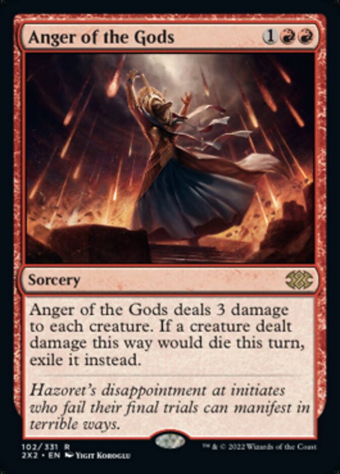 Anger of the Gods [Double Masters 2022] | Devastation Store
