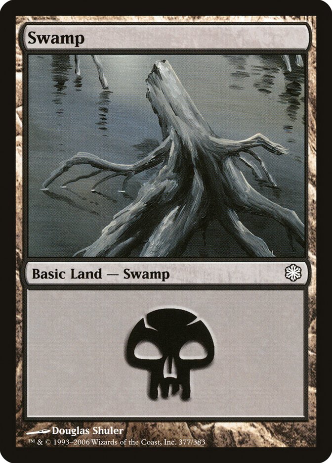 Swamp (377) [Coldsnap Theme Decks] - Devastation Store | Devastation Store