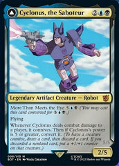 Cyclonus, the Saboteur // Cyclonus, Cybertronian Fighter [Transformers] | Devastation Store