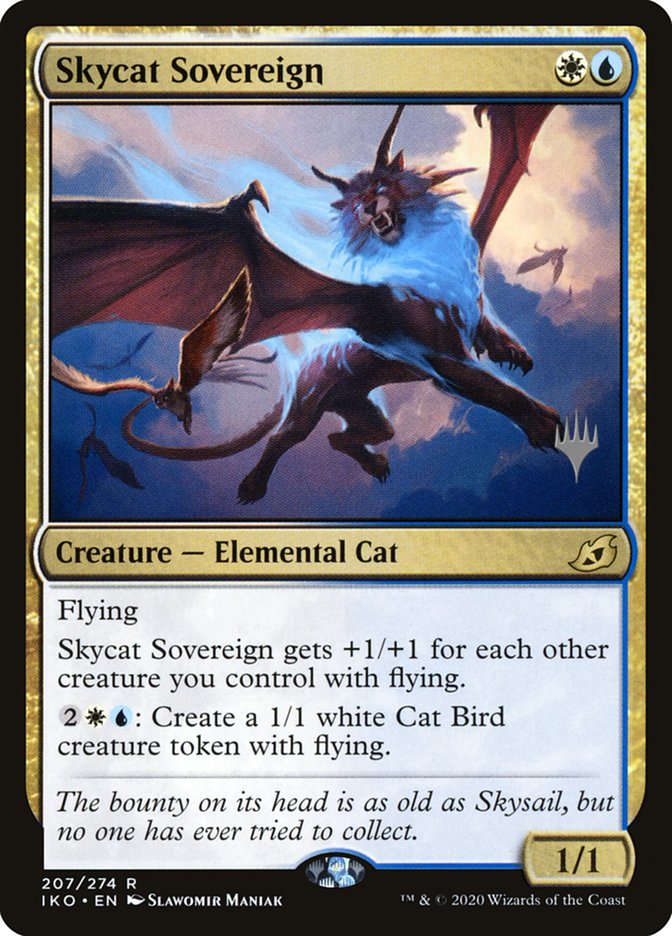 Skycat Sovereign (Promo Pack) [Ikoria: Lair of Behemoths Promos] | Devastation Store