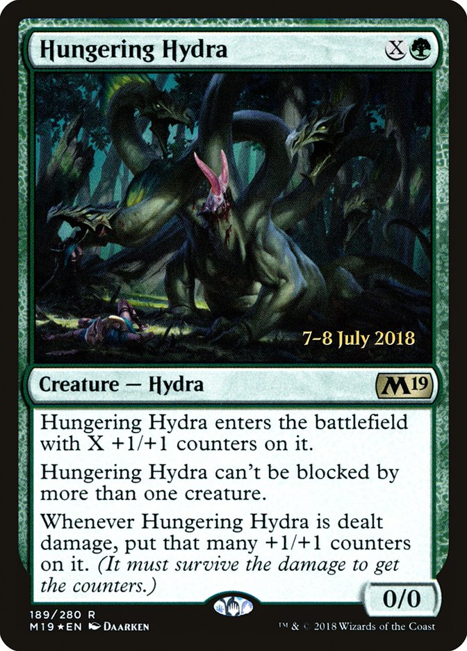 Hungering Hydra  [Core Set 2019 Prerelease Promos] - Devastation Store | Devastation Store